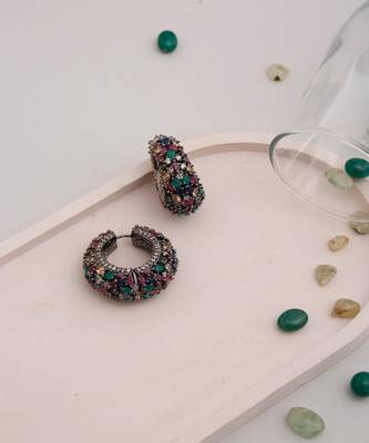 Multicolor Stone Loops 3