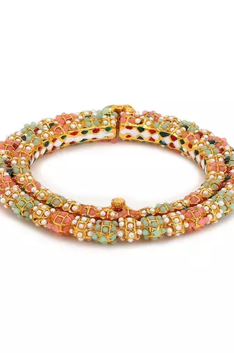 Navratan Meenakari Bangle