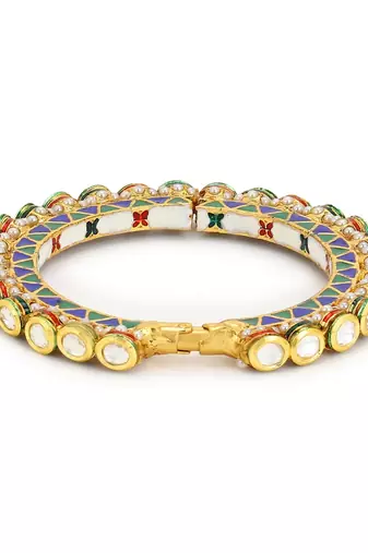 Navratan Meenakari Bangle
