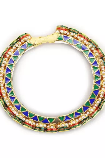 Navratan Meenakari Bangle