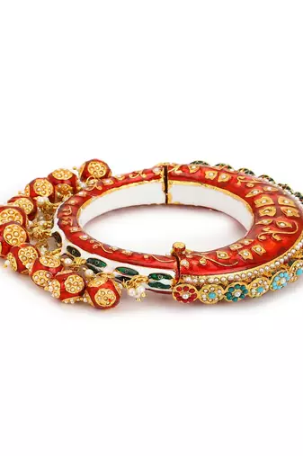 Navratan Meenakari Bangle