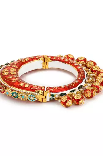 Navratan Meenakari Bangle