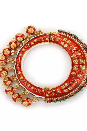 Navratan Meenakari Bangle