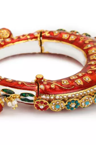 Navratan Meenakari Bangle