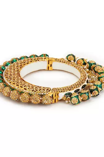 Navratan Meenakari Bangle