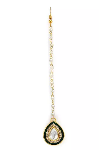 Kundan Maang Tikka