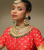 Kundan Choker with Earrings