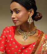 Kundan Choker with Studs