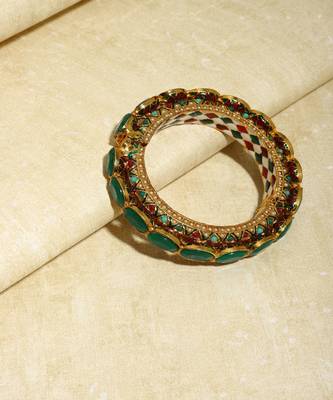 Kundan  Meenakari Bangle 2