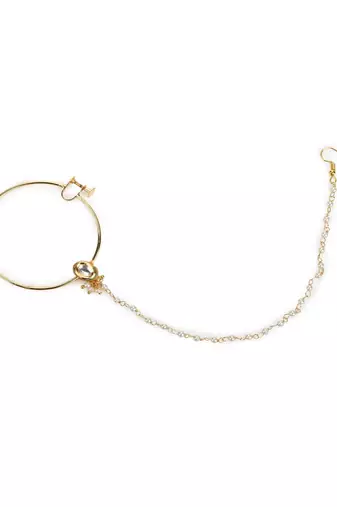 Kundan Nose Ring
