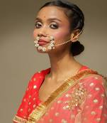 Kundan Nose Ring