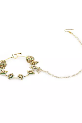 Kundan Nose Ring