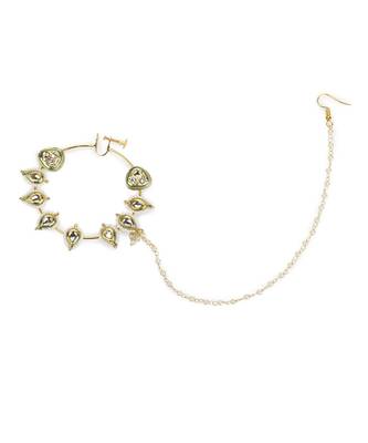 Kundan Nose Ring 4
