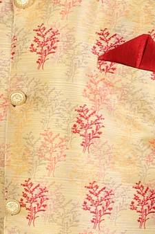 Multicolor Stripes Cotton Jacquard Kurta Pajama Set // Traditional Wear