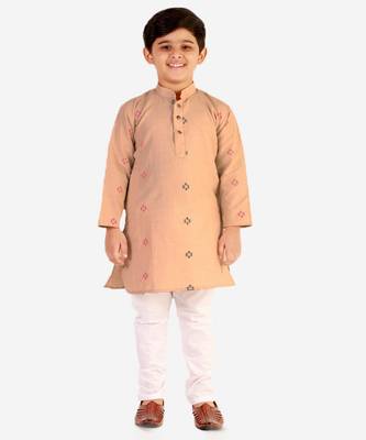 Multicolor Stripes SIlk Jacquard Kurta Pajama Set // Traditional Wea 3