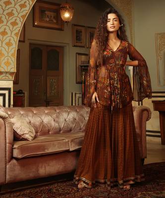 Dilruba Coco Dhaani Sequinned 2