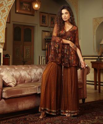 Dilruba Coco Dhaani Sequinned 3