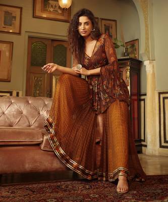 Dilruba Coco Dhaani Sequinned 6