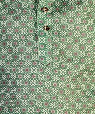 Green Checks Cotton Kurta Pajama Set // Traditional Wear 5