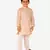 Boy's Cotton Self Design Kurta Pyjama For Kids Ethnic Wear For Wedding & Function (S-186)