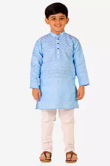 Boy's Cotton Kurta Pajama Kids Ethnic Wear Traditional Wear (S-188)