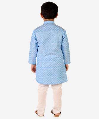 Boy's Cotton Kurta Pajama Kids Ethnic Wear Traditional Wear (S-188) 3