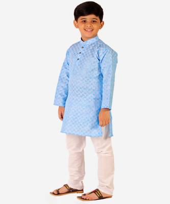 Boy's Cotton Kurta Pajama Kids Ethnic Wear Traditional Wear (S-188) 4