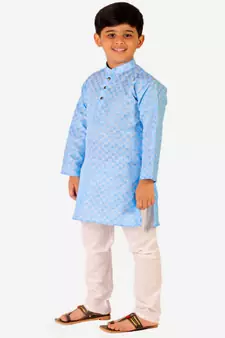Boy's Cotton Kurta Pajama Kids Ethnic Wear Traditional Wear (S-188)