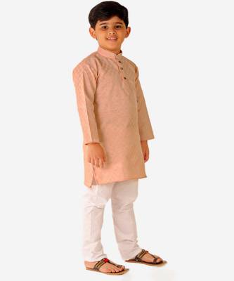 Boy's Cotton Kurta Pajama Kids Ethnic Wear Traditional Wear (S-188) 1