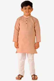 Boy's Cotton Kurta Pajama Kids Ethnic Wear Traditional Wear (S-188)