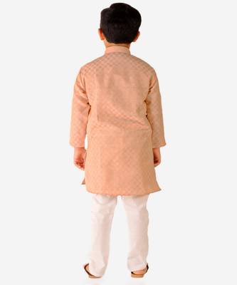 Boy's Cotton Kurta Pajama Kids Ethnic Wear Traditional Wear (S-188) 4