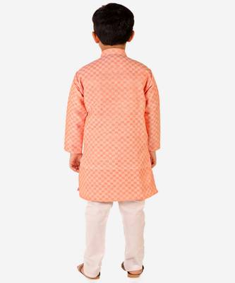 Boy's Cotton Kurta Pajama Kids Ethnic Wear Traditional Wear (S-188) 4