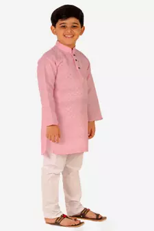 Boy's Cotton Kurta Pajama Kids Ethnic Wear Traditional Wear (S-188)