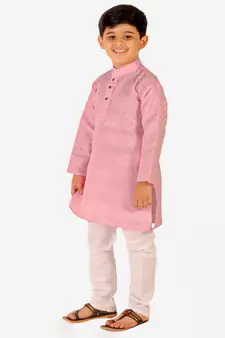 Boy's Cotton Kurta Pajama Kids Ethnic Wear Traditional Wear (S-188)
