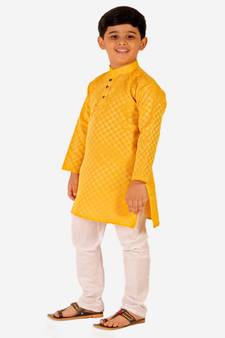Boy's Cotton Kurta Pajama Kids Ethnic Wear Traditional Wear (S-188)
