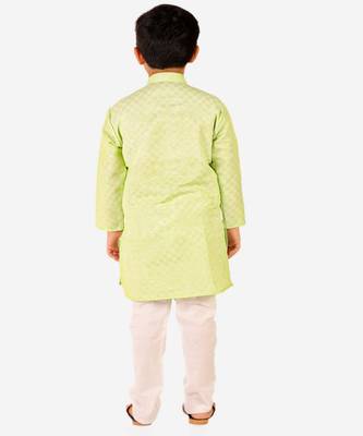Boy's Cotton Kurta Pajama Kids Ethnic Wear Traditional Wear (S-188) 2