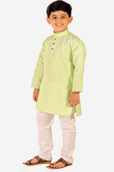 Boy's Cotton Kurta Pajama Kids Ethnic Wear Traditional Wear (S-188)