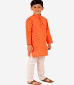 Boy's Cotton Kurta Pajama Kids Ethnic Wear Traditional Wear (S-188)
