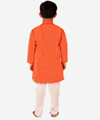 Boy's Cotton Kurta Pajama Kids Ethnic Wear Traditional Wear (S-188) 4