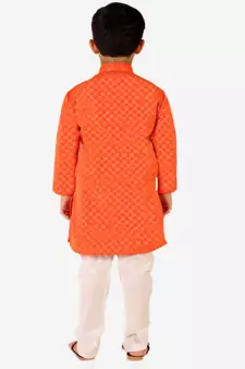 Boy's Cotton Kurta Pajama Kids Ethnic Wear Traditional Wear (S-188)