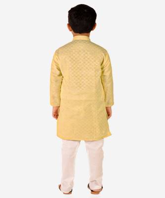 Boy's Cotton Kurta Pajama Kids Ethnic Wear Traditional Wear (S-188) 4