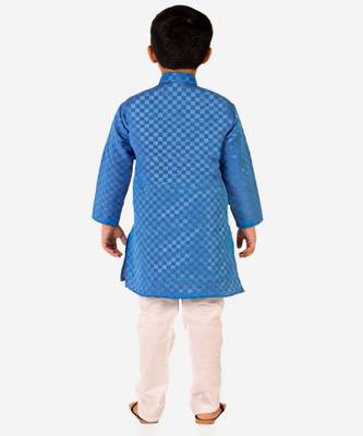 Boy's Cotton Kurta Pajama Kids Ethnic Wear Traditional Wear (S-188) 2