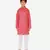 Boy's Kurta Pajama For Kids | Floral Print | Cotton | Churindar Pyajama | Traditional Ethnic Wear (S-190)