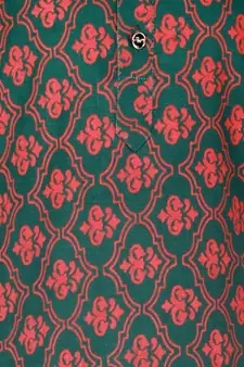 Boy's Kurta Pajama For Kids | Floral Print | Cotton | Churindar Pyajama | Traditional Ethnic Wear (S-190)