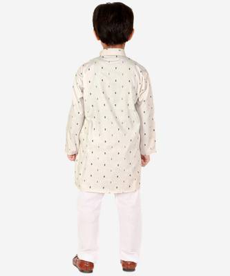 Cotton Kurta Pajama For Kids Boys Ethnic Wear | 1 To 16 Years | S-191 2