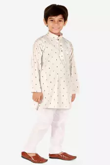 Cotton Kurta Pajama For Kids Boys Ethnic Wear | 1 To 16 Years | S-191