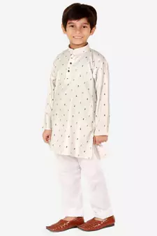 Cotton Kurta Pajama For Kids Boys Ethnic Wear | 1 To 16 Years | S-191