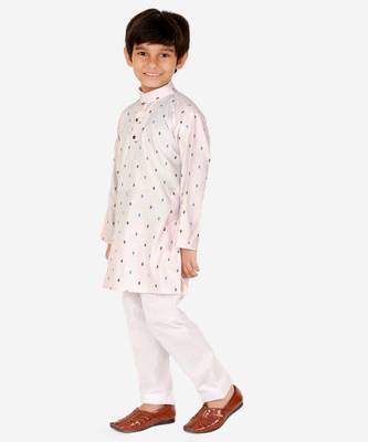 Cotton Kurta Pajama For Kids Boys Ethnic Wear | 1 To 16 Years | S-191 4