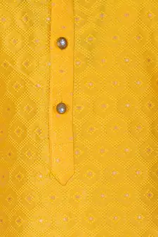 Boy's Kurta Pajama For Kids | Silk | Churindar Pyajama | Traditional Ethnic Wear (S-194)