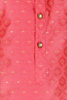 Boy's Kurta Pajama For Kids | Silk | Churindar Pyajama | Traditional Ethnic Wear (S-194)